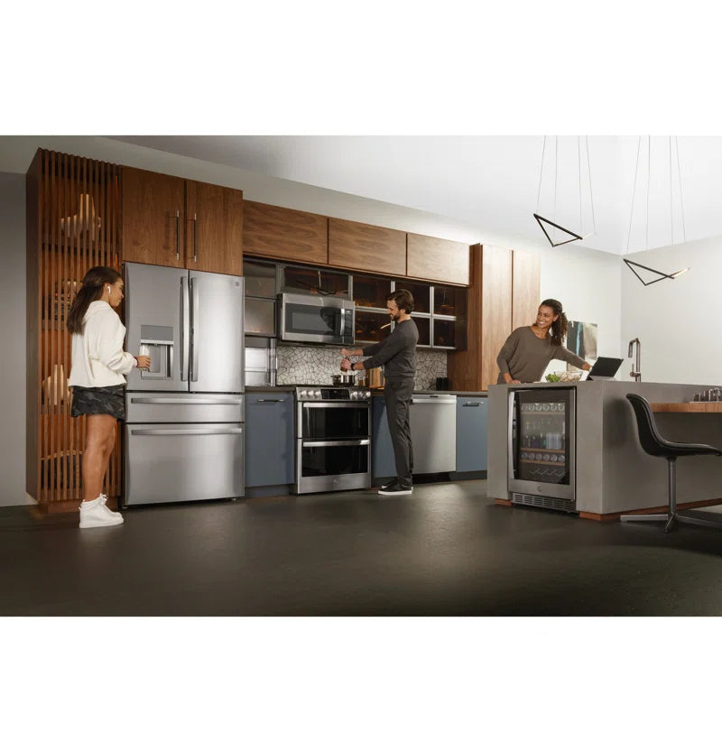 GE Profile Smart Appliances 35.625" French Door 27.6 Cu. Ft. Refrigerator