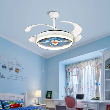 DecorBites™ Dimmable Smart Home LED Ceiling Fan Light with Remote Control