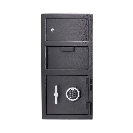Barska 0.78 CF Heavy-Duty Large Steel Depository Safe With Digital Keypad (SAK75106)