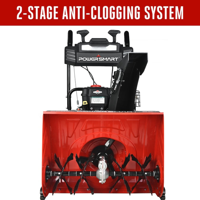 24-In Two-Stage 208-Cc Self-Propelled Gas Snow Blower