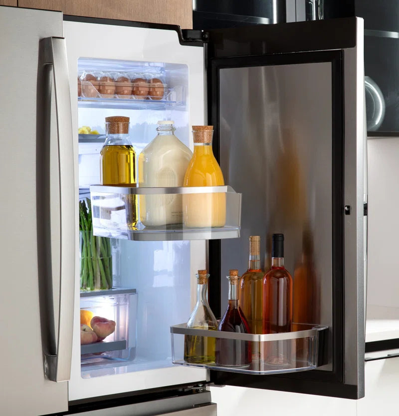 Series Energy Star Smart 28 Cu. Ft. Fingerprint Resistant Quad-Door Refrigerator