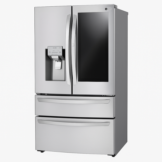 Auronox VistaGlass 4-Door Smart Refrigerator