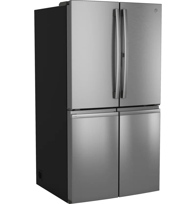 Series Energy Star Smart 28 Cu. Ft. Fingerprint Resistant Quad-Door Refrigerator