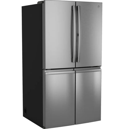Series Energy Star Smart 28 Cu. Ft. Fingerprint Resistant Quad-Door Refrigerator