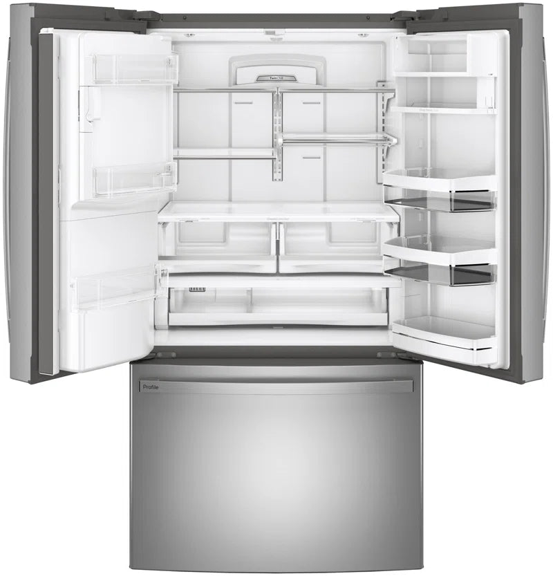 GE Profile Smart Appliances 35.75" French Door Refrigerator 27.7 Cu. Ft.