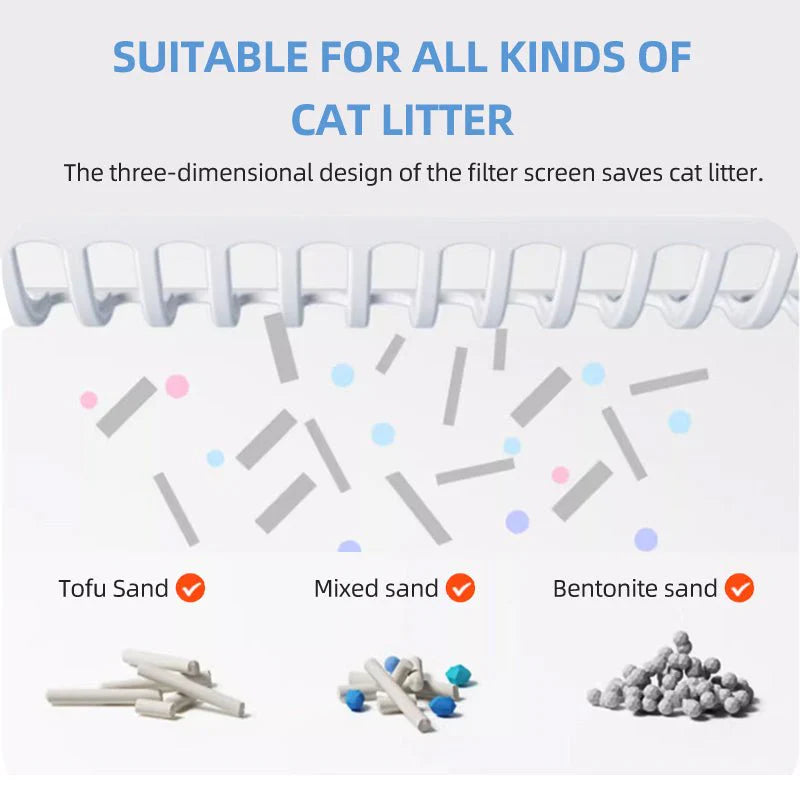 HEYBO Automatic Cat Litter Box Self Cleaning Smart Litter Box