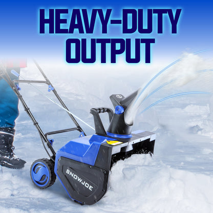 Electric Snow Blower, 22-Inch 14.5-Amp Single Stage, LED Light, SJ626E