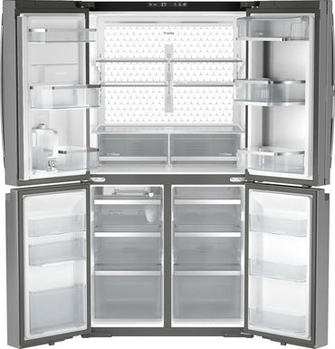 Series Energy Star Smart 28 Cu. Ft. Fingerprint Resistant Quad-Door Refrigerator