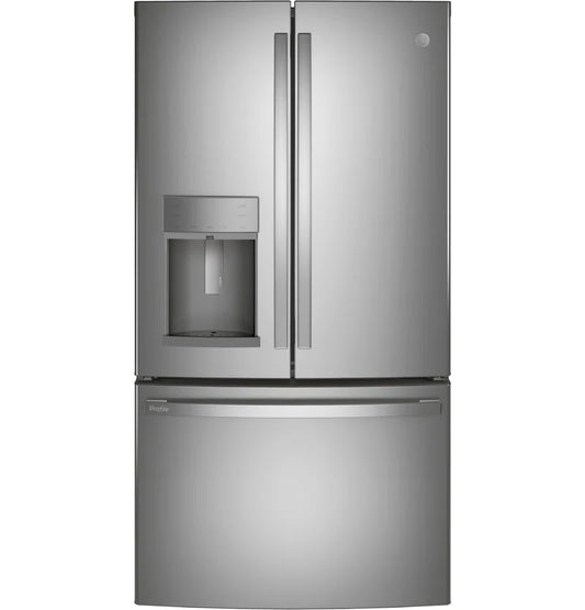 GE Profile Smart Appliances 35.75" French Door Refrigerator 27.7 Cu. Ft.