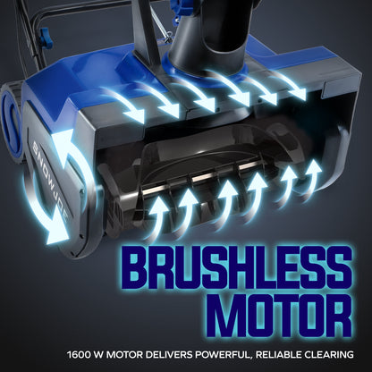 Electric Snow Blower, 22-Inch 14.5-Amp Single Stage, LED Light, SJ626E