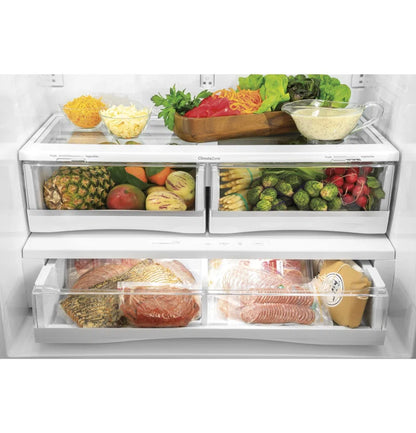 GE Profile Smart Appliances 35.75" French Door Refrigerator 27.7 Cu. Ft.