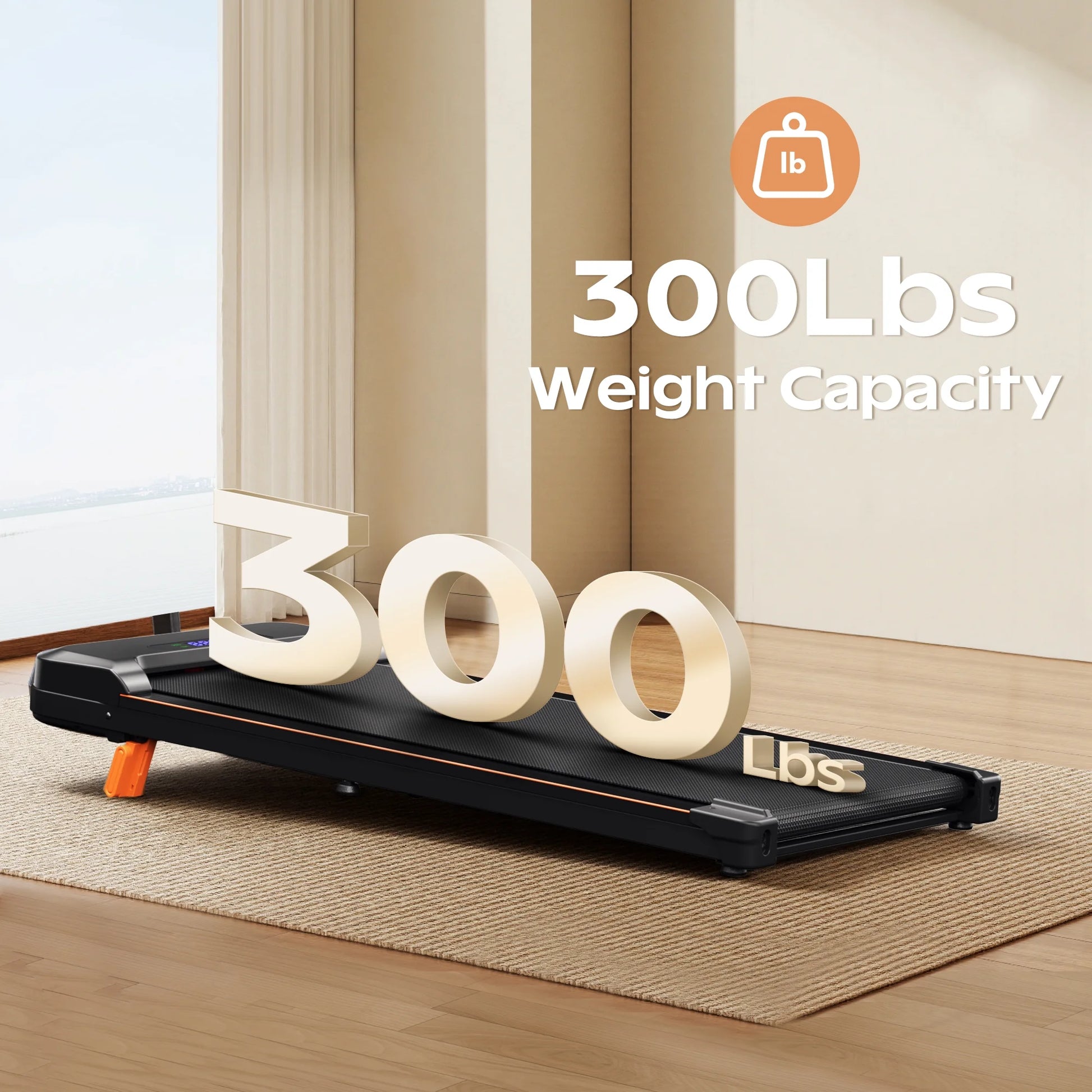 Walking Pad with Incline, Portable Treadmill for Home, 4 in 1 Walking Pad Incline with Remote Control 300LB Capacity, 2.5HP Compact Treadmill with LED Display for Walking and Running