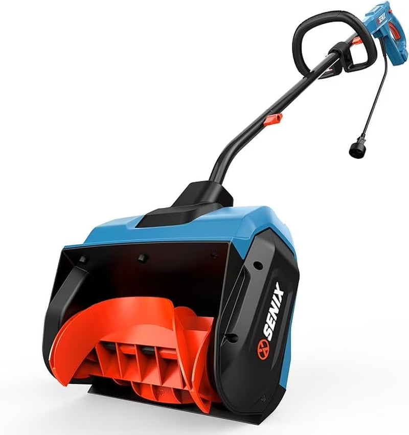 Corded Electric Snow Shovel, 13-Inch Width & 480 Lbs/Min Removal for Quick Cleanup Driveways, Steps & Sidewalks